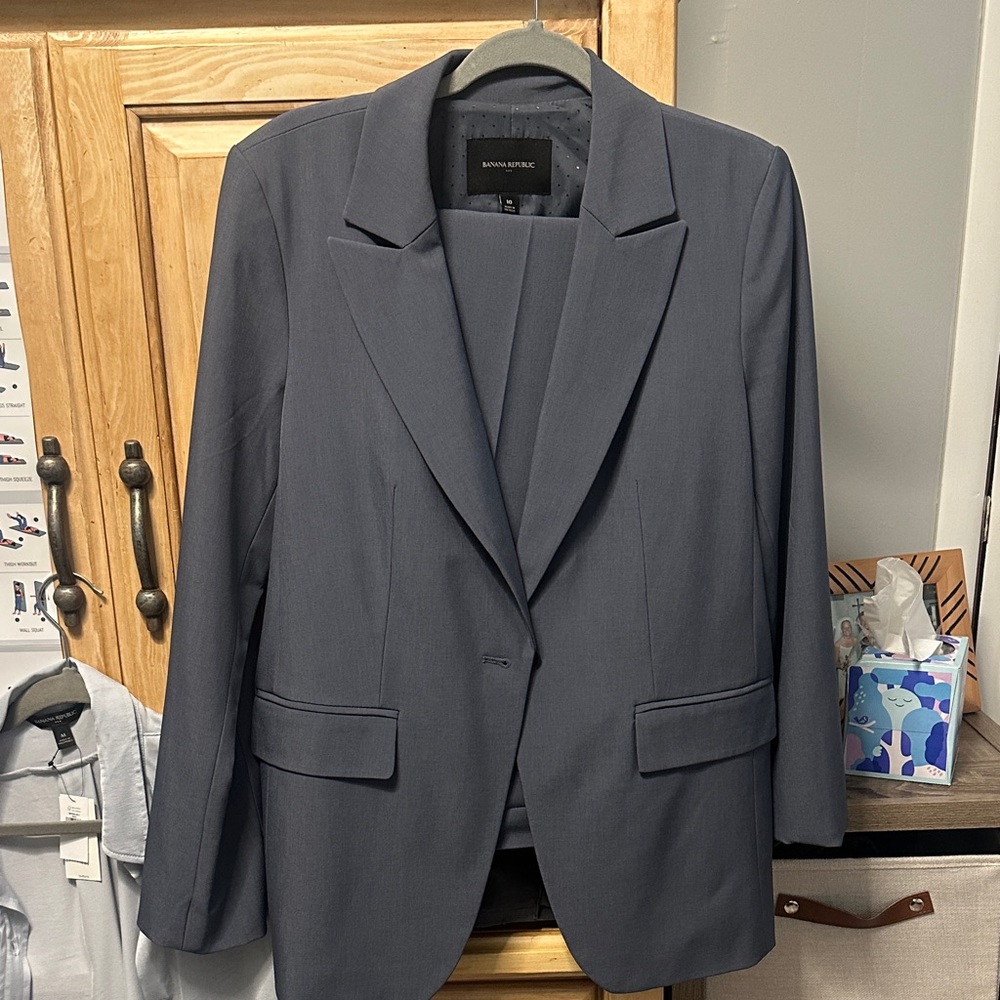 Banana Republic Women's Gray Blazer